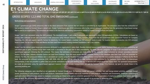 Emissions data extracted from page 40