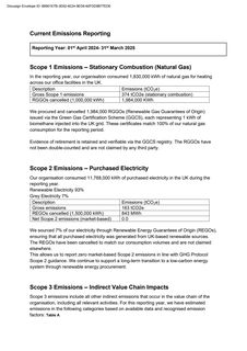 Emissions data extracted from page 4