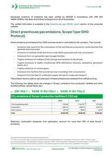 Emissions data extracted from page 99