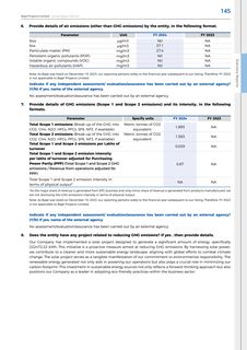 Emissions data extracted from page 132