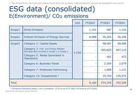 Emissions data extracted from page 46