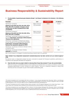 Emissions data extracted from page 44