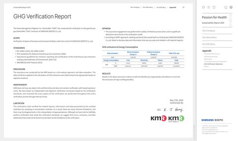 Emissions data extracted from page 57