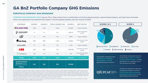 Emissions data extracted from page 29