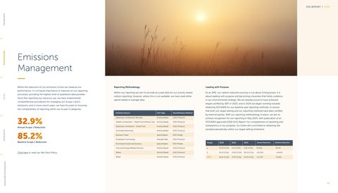 Emissions data extracted from page 18