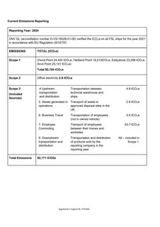 Emissions data extracted from page 4