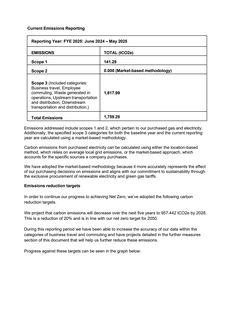 Emissions data extracted from page 2