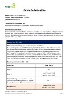 Emissions data extracted from page 1