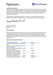 Emissions data extracted from page 9