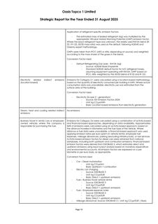 Emissions data extracted from page 12