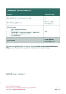 Emissions data extracted from page 5