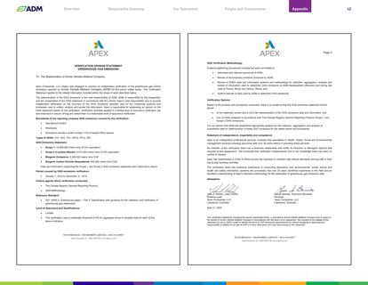Emissions data extracted from page 43