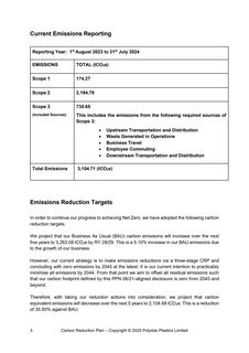 Emissions data extracted from page 3