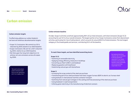 Emissions data extracted from page 18