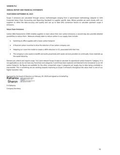 Emissions data extracted from page 21