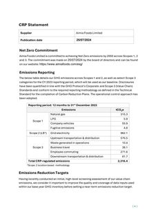 Emissions data extracted from page 3