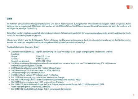 Emissions data extracted from page 8