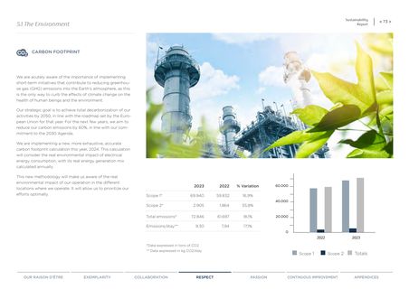 Emissions data extracted from page 73