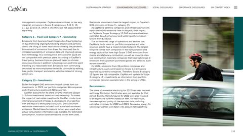 Emissions data extracted from page 110