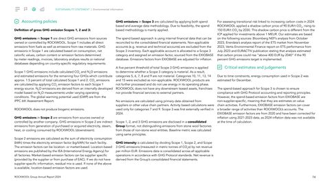 Emissions data extracted from page 74