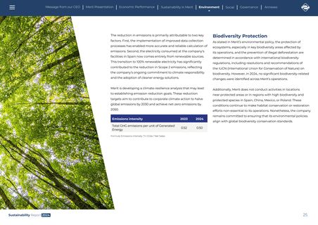 Emissions data extracted from page 25