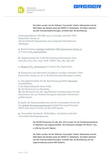 Emissions data extracted from page 37
