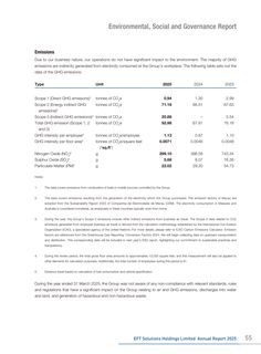 Emissions data extracted from page 56