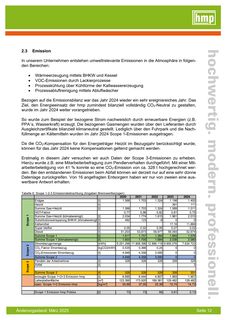Emissions data extracted from page 13