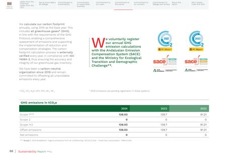 Emissions data extracted from page 66