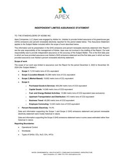 Emissions data extracted from page 1