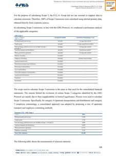 Emissions data extracted from page 109