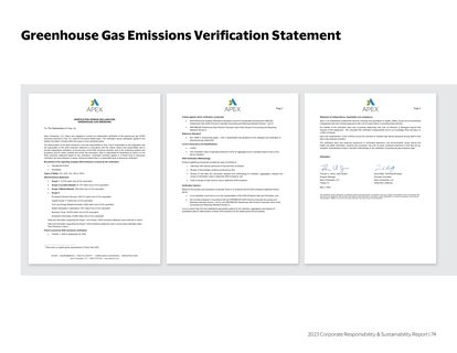 Emissions data extracted from page 75